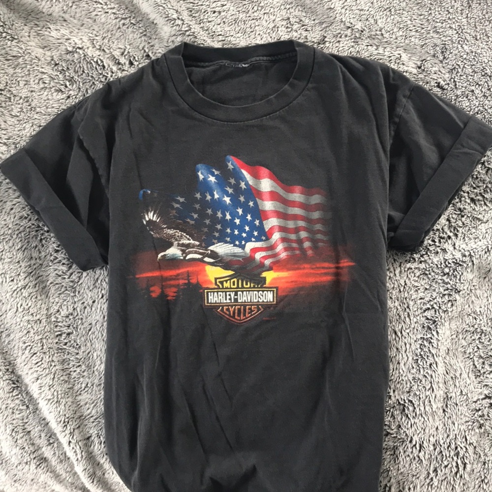 Vintage Harley Davidson motorcycle t shirt